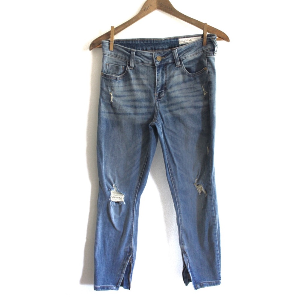 Pistola Tory Split Hem Zipped Ankle Skinny Jeans 28 6